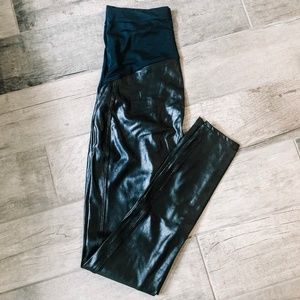 SPANX Mama Faux Leather Legging